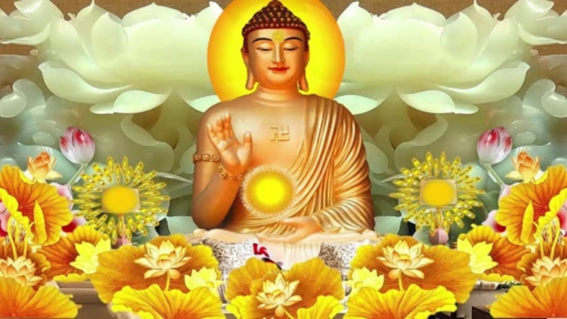 Nằm ngủ thấy Phật Tổ Như Lai cho mình nhiều kim cương